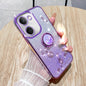 Gradient Glitter Immortal Flower Ring All-inclusive Phone Case, Series 2