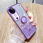 Gradient Glitter Immortal Flower Ring All-inclusive Phone Case, Series 1