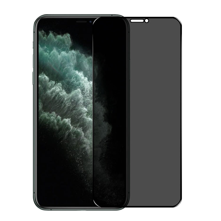 NORTHJO A++ 28 Degree Privacy Full Glue Silk Printing Tempered Glass Film, For iPhone 11 Pro / X / XS