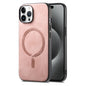 Solid Color Retro Magsafe PU Back Cover Phone Case, For iPhone 15 Pro Max, For iPhone 15 Pro, For iPhone 15 Plus