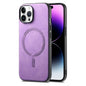 Solid Color Retro Magsafe PU Back Cover Phone Case, For iPhone 14 Pro, For iPhone 14 Pro Max, For iPhone 7 / 8 / SE 2022