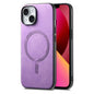 Solid Color Retro Magsafe PU Back Cover Phone Case, For iPhone 13 Pro Max, For iPhone 13 Pro, For iPhone 13