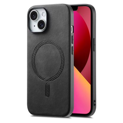 Solid Color Retro Magsafe PU Back Cover Phone Case, For iPhone 13 Pro Max, For iPhone 13 Pro, For iPhone 13