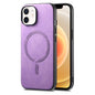 Solid Color Retro Magsafe PU Back Cover Phone Case, For iPhone 12, For iPhone 12 Pro Max, For iPhone 12 Pro