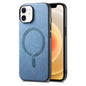 Solid Color Retro Magsafe PU Back Cover Phone Case, For iPhone 12, For iPhone 12 Pro Max, For iPhone 12 Pro