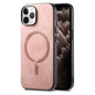 Solid Color Retro Magsafe PU Back Cover Phone Case, For iPhone 11 Pro Max, For iPhone 11, For iPhone 11 Pro