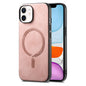 Solid Color Retro Magsafe PU Back Cover Phone Case, For iPhone 11 Pro Max, For iPhone 11, For iPhone 11 Pro