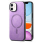 Solid Color Retro Magsafe PU Back Cover Phone Case, For iPhone 11 Pro Max, For iPhone 11, For iPhone 11 Pro