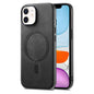 Solid Color Retro Magsafe PU Back Cover Phone Case, For iPhone 11 Pro Max, For iPhone 11, For iPhone 11 Pro