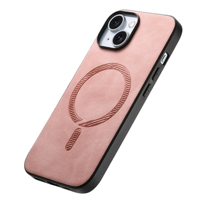 Solid Color Retro Magsafe PU Back Cover Phone Case, For iPhone XR, For iPhone XS Max, For iPhone 7 Plus / 8 Plus