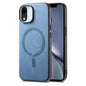 Solid Color Retro Magsafe PU Back Cover Phone Case, For iPhone XR, For iPhone XS Max, For iPhone 7 Plus / 8 Plus