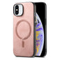 Solid Color Retro Magsafe PU Back Cover Phone Case, For iPhone XR, For iPhone XS Max, For iPhone 7 Plus / 8 Plus