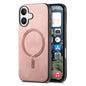 Solid Color Retro Magsafe PU Back Cover Phone Case, For iPhone 16 Pro, For iPhone 16 Plus, For iPhone 16