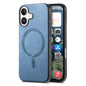 Solid Color Retro Magsafe PU Back Cover Phone Case, For iPhone 16 Pro, For iPhone 16 Plus, For iPhone 16