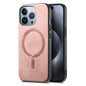 Solid Color Retro Magsafe PU Back Cover Phone Case, For iPhone 16 Pro, For iPhone 16 Plus, For iPhone 16