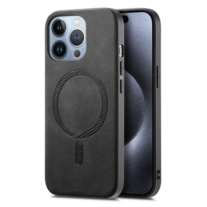 Solid Color Retro Magsafe PU Back Cover Phone Case, For iPhone 17, For iPhone Air, For iPhone 16 Pro Max