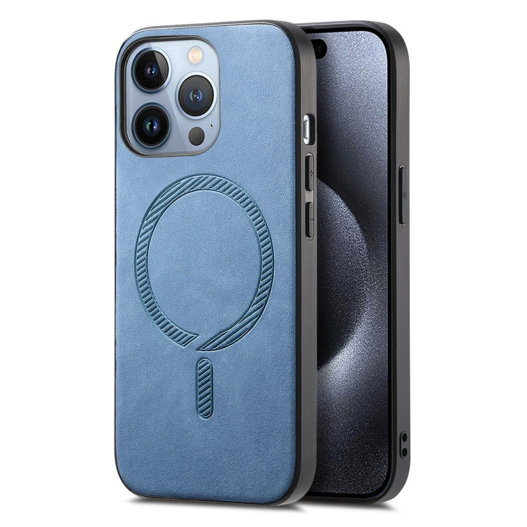 Solid Color Retro Magsafe PU Back Cover Phone Case, For iPhone 17, For iPhone Air, For iPhone 16 Pro Max
