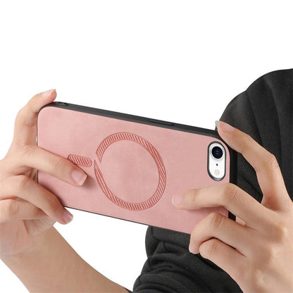 Solid Color Retro Magsafe PU Back Cover Phone Case, For iPhone 17e / 16e, For iPhone 17 Pro Max, For iPhone 17 Pro