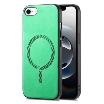 Solid Color Retro Magsafe PU Back Cover Phone Case, For iPhone 17e / 16e, For iPhone 17 Pro Max, For iPhone 17 Pro