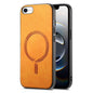 Solid Color Retro Magsafe PU Back Cover Phone Case, For iPhone 17e / 16e, For iPhone 17 Pro Max, For iPhone 17 Pro