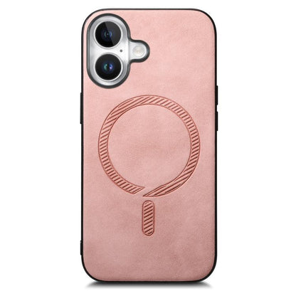 Solid Color Retro Magsafe PU Back Cover Phone Case, For iPhone 17, For iPhone Air, For iPhone 16 Pro Max