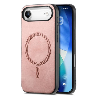 Solid Color Retro Magsafe PU Back Cover Phone Case, For iPhone 17, For iPhone Air, For iPhone 16 Pro Max