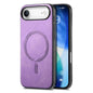 Solid Color Retro Magsafe PU Back Cover Phone Case, For iPhone 17, For iPhone Air, For iPhone 16 Pro Max