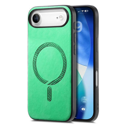 Solid Color Retro Magsafe PU Back Cover Phone Case, For iPhone 17, For iPhone Air, For iPhone 16 Pro Max