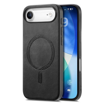 Solid Color Retro Magsafe PU Back Cover Phone Case, For iPhone 17, For iPhone Air, For iPhone 16 Pro Max