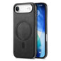 Solid Color Retro Magsafe PU Back Cover Phone Case, For iPhone 17, For iPhone Air, For iPhone 16 Pro Max