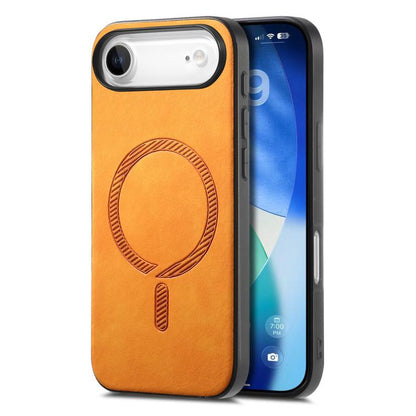 Solid Color Retro Magsafe PU Back Cover Phone Case, For iPhone 17, For iPhone Air, For iPhone 16 Pro Max