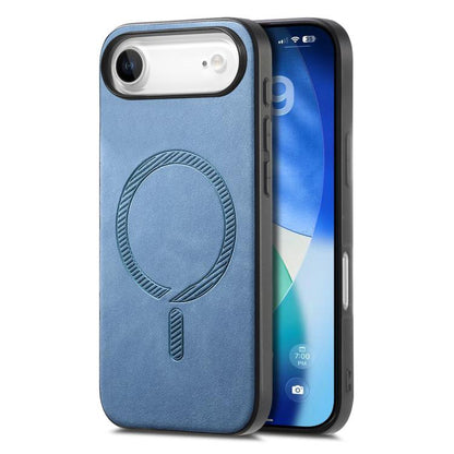 Solid Color Retro Magsafe PU Back Cover Phone Case, For iPhone 17, For iPhone Air, For iPhone 16 Pro Max