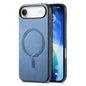 Solid Color Retro Magsafe PU Back Cover Phone Case, For iPhone 17, For iPhone Air, For iPhone 16 Pro Max