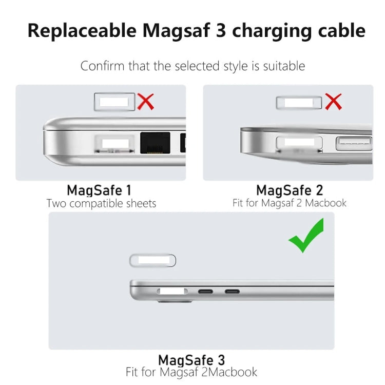 PD100W MagSafe 3 to Type-C Female Magnetic Charging Adapter for MacBook