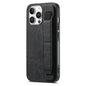 Retro Wristband Holder Leather Back Phone Case, For iPhone 17e / 16e, For iPhone 16 Pro Max, For iPhone 16 Pro, For iPhone 16 Plus