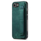 Retro Wristband Holder Leather Back Phone Case, For iPhone 17e / 16e, For iPhone 16 Pro Max, For iPhone 16 Pro, For iPhone 16 Plus