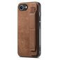 Retro Wristband Holder Leather Back Phone Case, For iPhone 17e / 16e, For iPhone 16 Pro Max, For iPhone 16 Pro, For iPhone 16 Plus