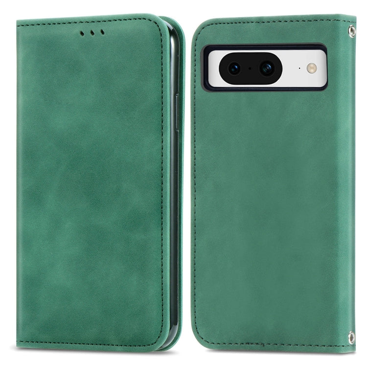 Retro Skin Feel Magnetic Flip Leather Phone Case, For Google Pixel 11 Pro XL, For Google Pixel 9 Pro XL, For Google Pixel 9