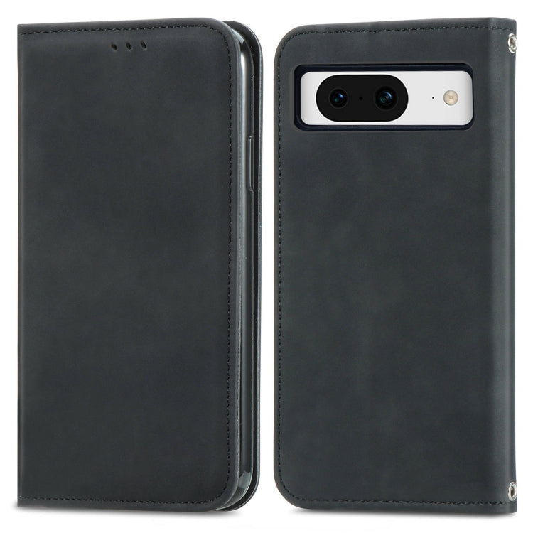 Retro Skin Feel Magnetic Flip Leather Phone Case, For Google Pixel 11 Pro XL, For Google Pixel 9 Pro XL, For Google Pixel 9