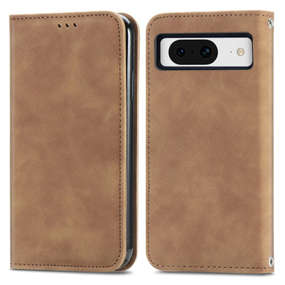 Retro Skin Feel Magnetic Flip Leather Phone Case, For Google Pixel 11 Pro XL, For Google Pixel 9 Pro XL, For Google Pixel 9