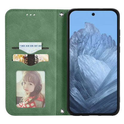 Retro Skin Feel Magnetic Flip Leather Phone Case, For Google Pixel 9 Pro XL, For Google Pixel 9