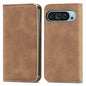 Retro Skin Feel Magnetic Flip Leather Phone Case, For Google Pixel 11 Pro XL, For Google Pixel 9 Pro XL, For Google Pixel 9