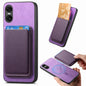 Retro Magsafe Card Bag PU Back Cover Phone Case, For Sony Xperia 10 VI, For Sony Xperia 1 VI, For Sony Xperia 5 V