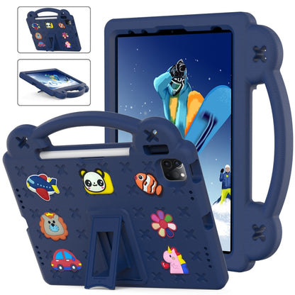 Handle Kickstand Children EVA Shockproof Tablet Case, For iPad Air 13 2026 / 2025 / 2024, For iPad Air 11 2026 / 2025 / 2024, For iPad Pro 13 2025 / 2024, For  iPad Pro 11 2025 / 2024