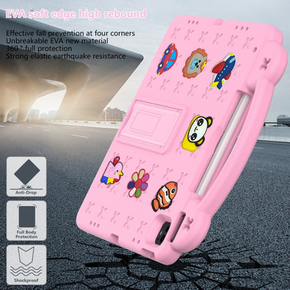 Handle Kickstand Children EVA Shockproof Tablet Case, For iPad Air 13 2026 / 2025 / 2024, For iPad Air 11 2026 / 2025 / 2024, For iPad Pro 13 2025 / 2024, For  iPad Pro 11 2025 / 2024