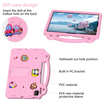 Handle Kickstand Children EVA Shockproof Tablet Case, For iPad Air 13 2026 / 2025 / 2024, For iPad Air 11 2026 / 2025 / 2024, For iPad Pro 13 2025 / 2024, For  iPad Pro 11 2025 / 2024