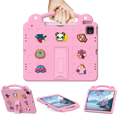 Handle Kickstand Children EVA Shockproof Tablet Case, For iPad Air 13 2026 / 2025 / 2024, For iPad Air 11 2026 / 2025 / 2024, For iPad Pro 13 2025 / 2024, For  iPad Pro 11 2025 / 2024