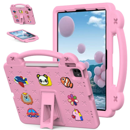 Handle Kickstand Children EVA Shockproof Tablet Case, For iPad Air 13 2026 / 2025 / 2024, For iPad Air 11 2026 / 2025 / 2024, For iPad Pro 13 2025 / 2024, For  iPad Pro 11 2025 / 2024