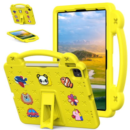 Handle Kickstand Children EVA Shockproof Tablet Case, For iPad Air 13 2026 / 2025 / 2024, For iPad Air 11 2026 / 2025 / 2024, For iPad Pro 13 2025 / 2024, For  iPad Pro 11 2025 / 2024