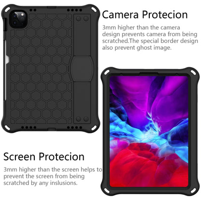 Honeycomb EVA Hybrid PC Tablet Case with Strap, For iPad Air 11 2026 / 2025 / 2024, For iPad Pro 11 2025 / 2024